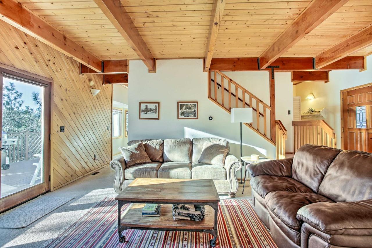 Cozy Getaway Cabin Deck And Hot Tub With Views! Villa Big Bear Lake Exterior photo