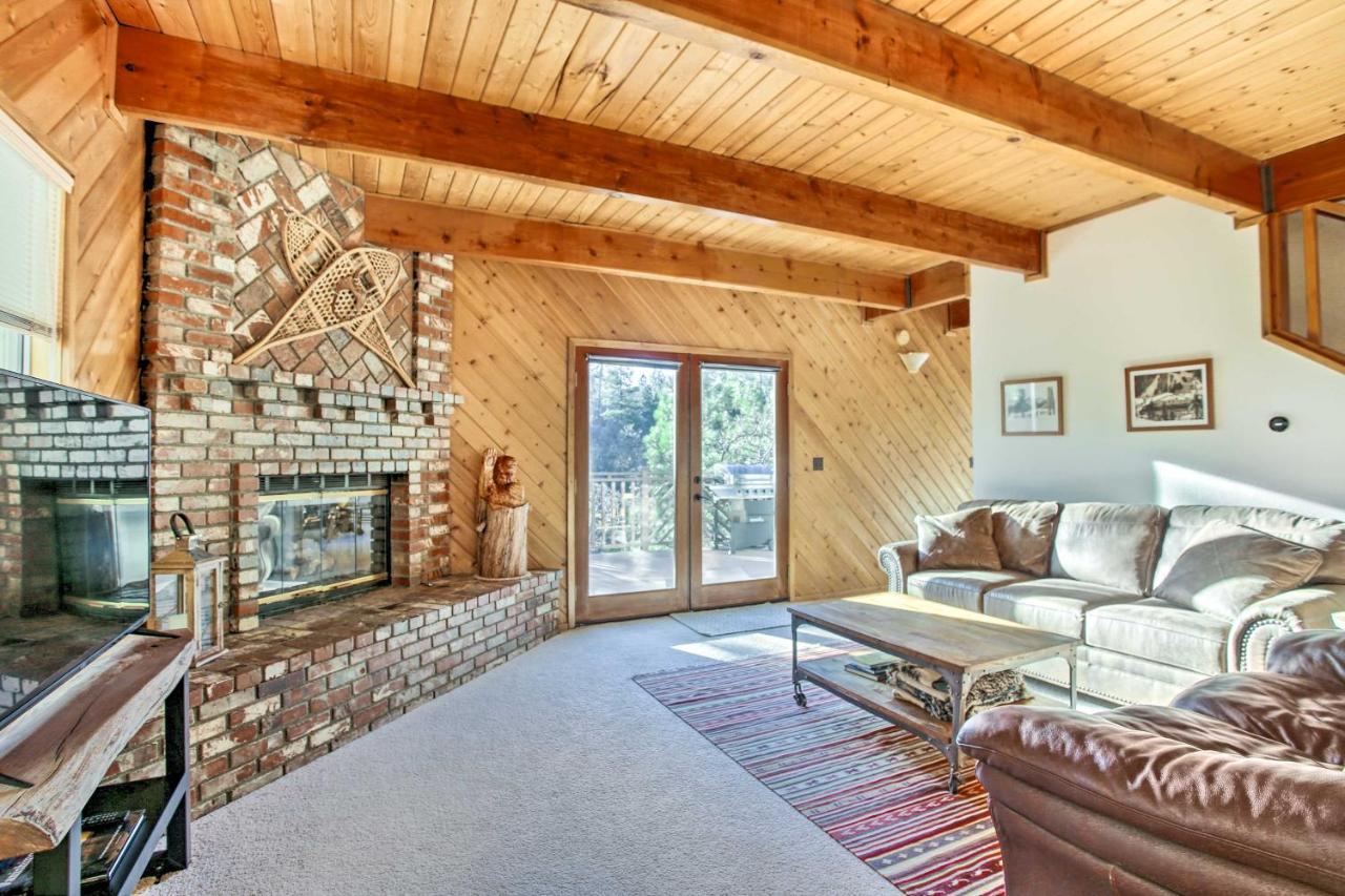 Cozy Getaway Cabin Deck And Hot Tub With Views! Villa Big Bear Lake Exterior photo